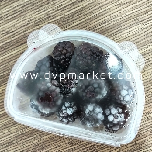 Trái mâm xôi đen (black berry) gấu